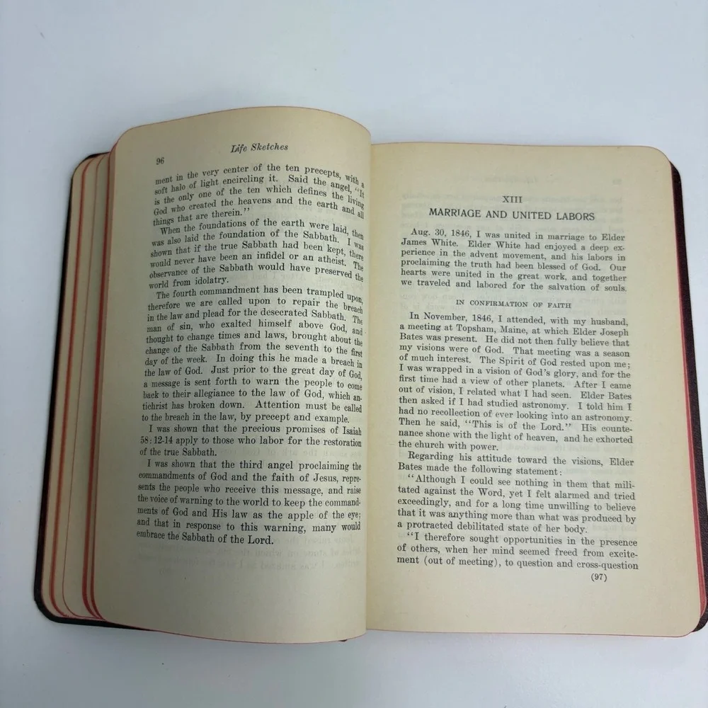 Life Sketches Of Ellen G. White‎ 1943 Edition Pacific Press Softcover